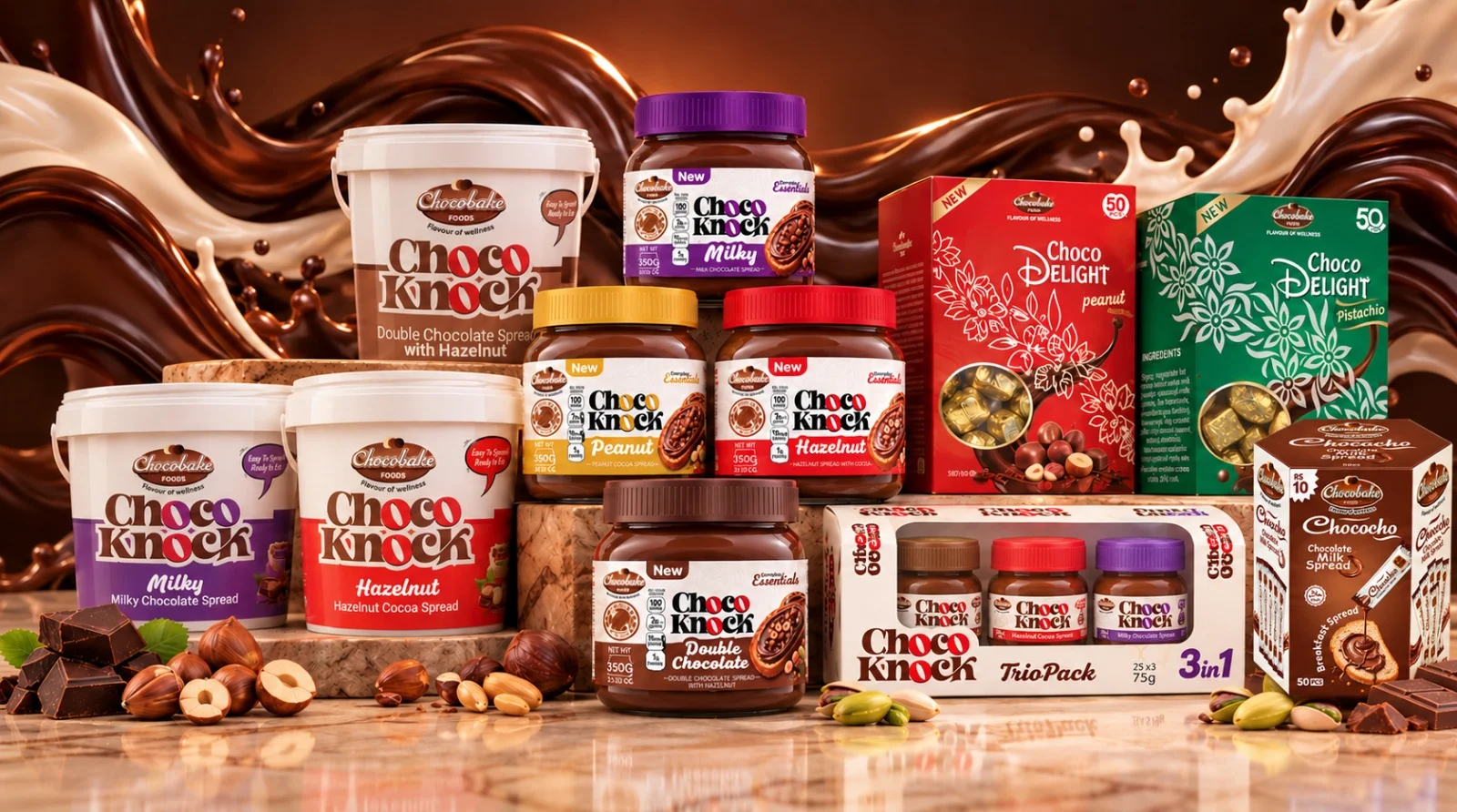 ChocoBake Foods Full Confectionery Range