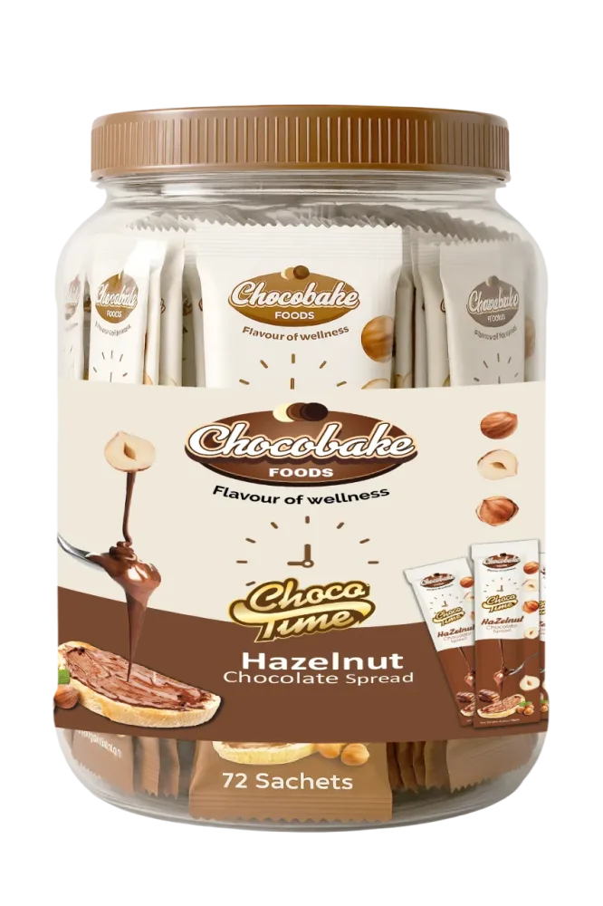 ChocoBake Foods Choco Time Hazelnut Chocolate Spread 10g