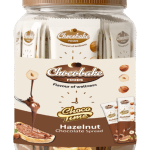 ChocoTime-Hazelnut Chocolate Spread- 72 Sachets -Jar