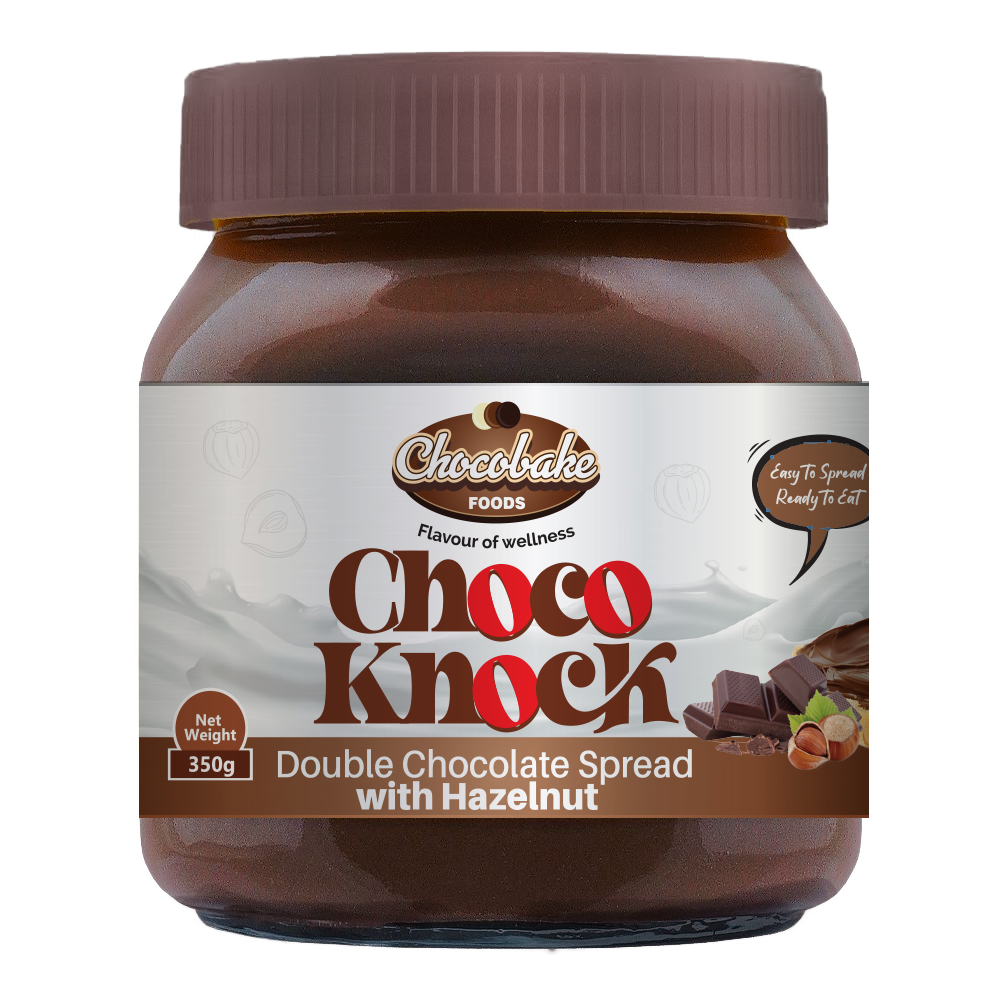 ChocoKnock- Double Chocolate Spread With Hazelnut- 350g