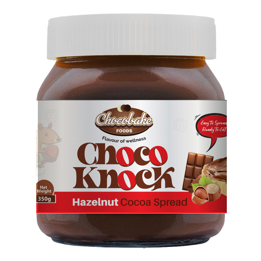 ChocoKnock-Hazelnut Cocoa Spread -350g